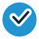 Verified Shapes And Symbols Tick Mark Icon