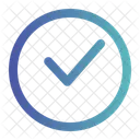 Verified Shapes And Symbols Tick Mark Icon