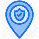 Location Check Protect Icon