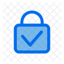 Padlock Lock Check Icon