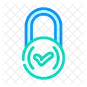 Verified Lock Padlock Locked Icon