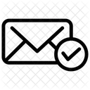Verified Mail Secured Email Business Message Icon