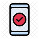 Verified Mobile Mobile Check Mobile Icon
