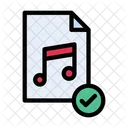 Verified Music File  Icon