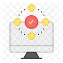 Verified Network Approved Network Verified Monitor Icon