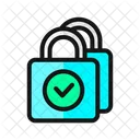 Verified padlocks  Icon