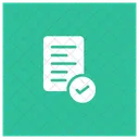 Verified Page Text File Icon