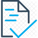 Verified Page Verified File Document Icon