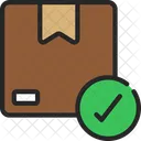Verified Parcel Verified Package Delivery Packaging Icon