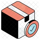 Verified Parcel Approved Parcel Verified Package Icon