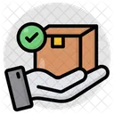 Verified Parcel Approved Parcel Verified Package Icon