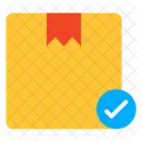 Verified Parcel Verified Package Cardboard Icon