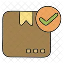 Verified Parcel Approved Parcel Verified Package Icon