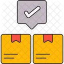 Boxes Cartons Logistic Delivery Icon