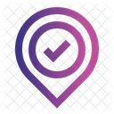 Verified Approve Pin Icon