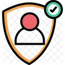 Secured Profilev Verified Profile Protected Profile Icon
