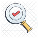 Verified Search Find Audit Icon