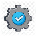 Verified Setting Approve Setting Configuration Icon
