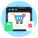 Order Check Verified Shopping Shopping Website Icon