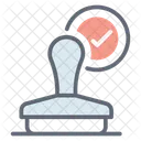 Stamp Rubber Stamp Approval Icon