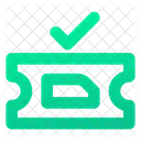 Verified train ticket  Icon