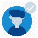 Verified User User Accepted Icon