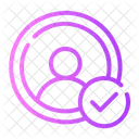 Verified User User Active User Icon