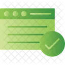 Verified Website  Icon