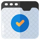Verified Website  Icon