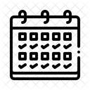Verifier Le Calendrier Programme Planifie Icon