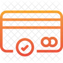 Cheque Verification De La Carte Carte De Credit Icône