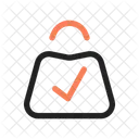 Cheque Panier Panier Panier Icon