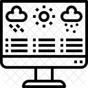 Verifier La Meteo En Ligne Icône