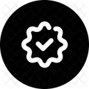 Gepruft Genehmigt Gepruft Symbol