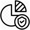 Schild Kreisdiagramm Symbol