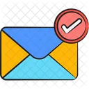 Verifizierte E-Mail  Symbol