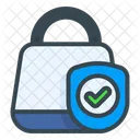 Verifizierte Einkaufstasche Verifizierte Tasche Einkaufstasche Icon