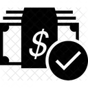 Geld Tick Symbol