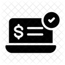 Verifizierte Zahlung Online Bezahlen Symbol