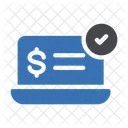 Verifizierte Zahlung  Symbol