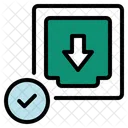 Verifizierter Download  Symbol