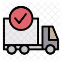 LKW Lieferung Versand Symbol