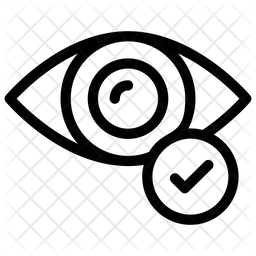 Verifiziertes Auge  Symbol
