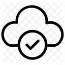 Cloud Akzeptanz Cloud Hakchen Cloud Computing Symbol