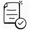 Verifiziertes Dokument  Symbol