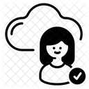 Verifiziertes Konto Identitat Genehmigt Symbol