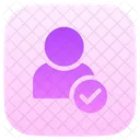 Verifiziertes Konto  Symbol