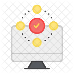 Verifiziertes Netzwerk  Symbol