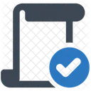 Verifiziertes Papier  Symbol