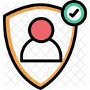 Gesichertes Profil Verifiziertes Profil Geschutztes Profil Symbol